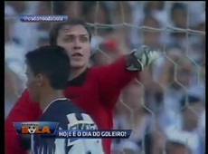 No dia do goleiro, Velloso diz que herdou de seu pai a vontade pelo gol