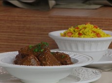 Carne rápida na cerveja