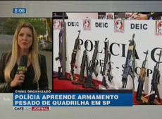 Polícia apreende armamento pesado na zona Leste de São Paulo