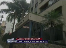 Assaltantes fazem arrastão em prédio