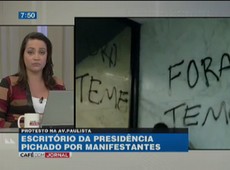 SP: grupo protesta contra Temer na Avenida Paulista