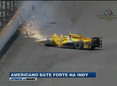 Fórmula Indy: treino para a prova de Indianápolis é marcada por acidente