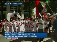 Capitais têm protestos contra o governo Temer