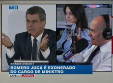 Um dos homens fortes de Temer durou 12 dias, diz Boechat