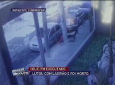 Policial luta com ladrão e é morto