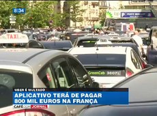 Uber é multado em 800 mil euros na França