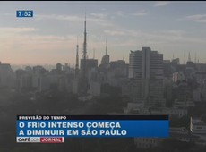 Tempo continua frio mas temperaturas devem subir