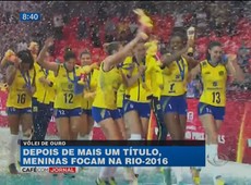 Jogadoras buscam tricampeonato olímpico de vôlei