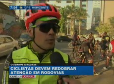 Cresce número de ciclistas que utiliza rodovias