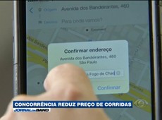 Taxistas baixam 30% do valor das corridas para evitar prejuízos