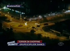 Grupo explode banco em shopping de João Pessoa