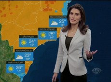 Fim de semana terá temperaturas amenas em grande parte do Brasil