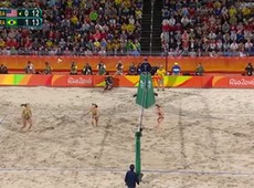 Dupla brasileira disputar ouro contra alems no vlei de praia feminino