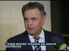 Temer recebe líderes tucanos no Palácio do Jaburu