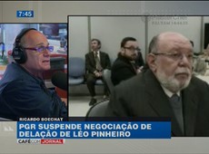 Léo Pinheiro não quebrou sigilo de delação premiada, afirma Boechat