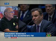 Políticos estão confraternizando em Brasília, diz Boechat