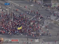 São Paulo tem protestos espalhados contra impeachment