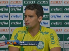 Jean, volante do Palmeiras: Principal foco é ganhar todas as competições