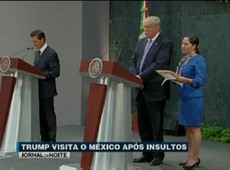 Donald Trump visita o México após insultos