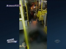 Bandido é baleado em ônibus de Curitiba