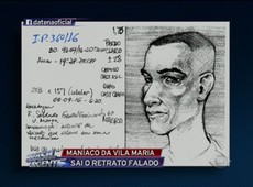 Maníaco da Vila Maria tem retrato falado divulgado