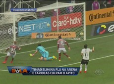 Velloso sobre lance duvidoso em Timão X Flu: Foi muito pênalti