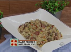 Arroz Carreteiro da Miss Brasil 2015