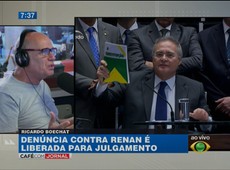 Boechat fala sobre julgamento de Renan Calheiros