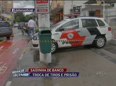 SP: Troca de tiros em saidinha de banco na Zona Sul