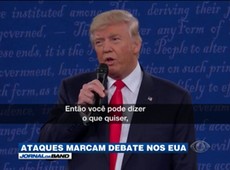 Debate entre Hillary e Trump foi resumido em ataques
