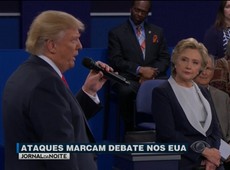 EUA: segundo debate é recheado de ataques entre Trump e Hillary