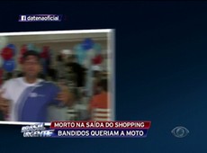 SP: Homem é morto na saída de um shopping