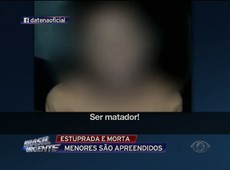 Jovens apreendidos falam com frieza sobre assassinatos