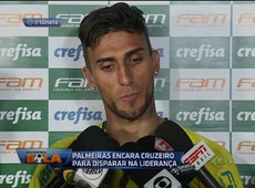 Palmeiras encara Cruzeiro para disparar na liderança