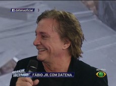 Datena recebe Fábio Jr. ao vivo
