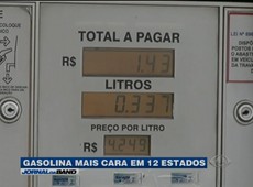 Preço da gasolina dispara em todo o país