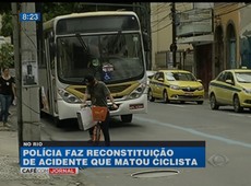 Polícia faz reconstituição de atropelamento no RJ