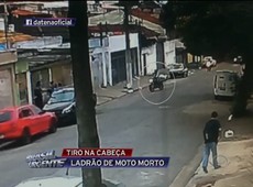 Ladrão é morto com tiro na cabeça