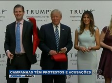 Trump é alvo de novos protestos nos EUA