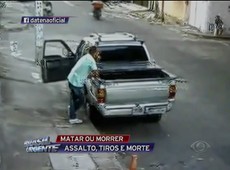 CE: Policial reage a assalto e troca tiros com os bandidos