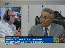 Renan Calheiros saiu vitorioso de disputa, diz Boechat