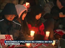 Manifestantes pedem saída de presidente na Coreia do Sul