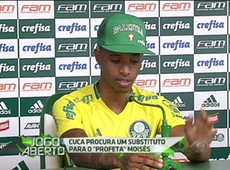 Tchê Tchê lamenta ausência de Moisés no Palmeiras