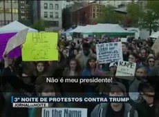 EUA: Terceira noite de protestos contra Donald Trump
