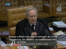Ministros do STF têm discussão acirrada