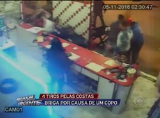 SP: mulher é alvejada por causa de um copo