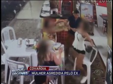 Mulher é agredida por ex em lanchonete no Ceará