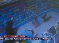 MG: Câmeras mostram assalto a farmácia em Passos