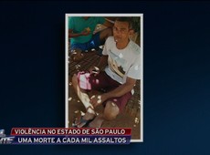 Uma pessoa morre a cada mil assaltos em SP