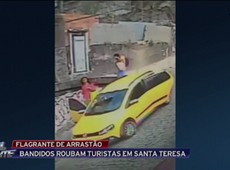 Bandidos roubam turistas em Santa Teresa